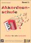 Preview: Akkordeonschule Band 1, Gerriet Heuten, Schulwerk für Akkordeon, Lehrwerk, sehr leicht, ​für Kinder, Vorschule, Grundschule, Akkordeonunterricht, Akkordeon spielen lernen, Akkordeon Noten, Cover