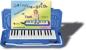Preview: ABC-Melodica, ideales Einsteigerinstrument, musikalische Grundausbildung, 32 Tasten, Tonumfang f - c’’’, genaue 440 Hz-Stimmung, ergonomisches Mundstück, Koffer mit starker Ober- und Unterschale als Notenständer nutzbar, Anfänger, Kinder, Gruppenmusiziere