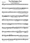 Preview: The Washington Post, John Philip Sousa, Gottfried Hummel, Akkordeonorchester, Marsch, leicht-mittelschwer, ​mit Easy-Stimme, Akkordeon Noten, The Washington Post March
