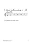 Preview: Musaik 1, Winfried Funda, Instrumente in C-Stimmung, Querflöte, Oboe, Geige, Spielheft, Soloband, Anfänger, Einsteiger, Musizieren lernen, mit Online-Audio, sehr leicht-leicht, Originalkompositionen, Originalmusik, Noten für C-Instrumente, Probeseite