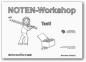 Preview: NOTEN-​Workshop mit Tasti, Marianne Baldauf, Melodica, Übungsheft zur Schule, Melodicaunterricht, sehr leicht, Anfänger, Melodica spielen lernen, Melodica Noten