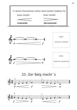 Akkordeonschule Band 2, Gerriet Heuten, Schulwerk für Akkordeon, Lehrwerk, sehr leicht, ​für Kinder, Vorschule, Grundschule, Akkordeonunterricht, Akkordeon spielen lernen, Akkordeon Noten, Beispiel