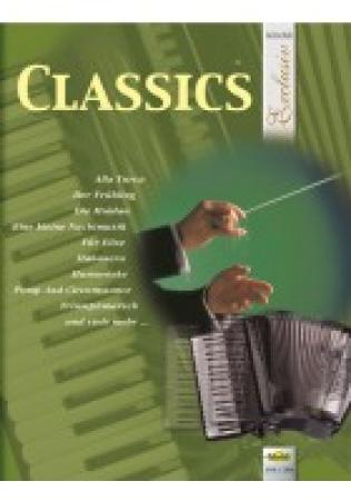 Classics, Nelly Leuzinger, Akkordeon-Solo, Standardbass MII, klassische Musik, Spielheft, Soloband, mittelschwer, Holzschuh exklusiv, Akkordeon Noten