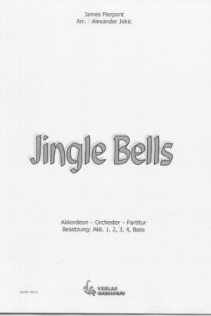 Jingle Bells, James Pierpont, Alexander Jekic, Akkordeon-Orchester, Kinderrchester, Schülerorchester, sehr leicht, Weihnachtslied, Weihnachtsmusik, Akkordeon Noten, Cover