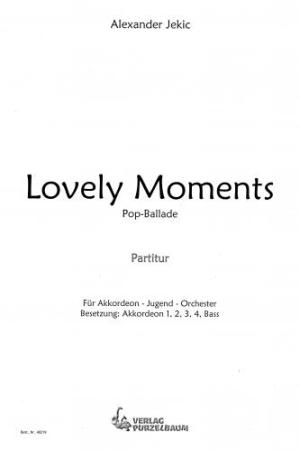 Lovely Moments, Alexander Jekic, Akkordeon-Orchester, Jugend-Orchester, Pop-Ballade, leicht, Originalkomposition, Originalmusik, Akkordeon Noten, Cover