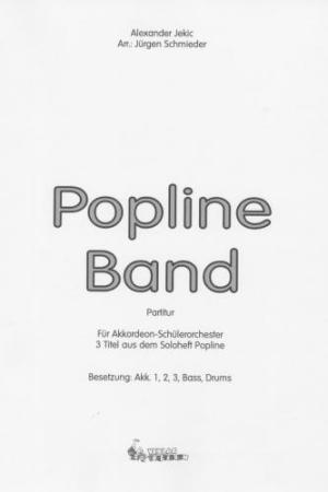 Popline Band, Alexander Jekic, Jürgen Schmieder, Akkordeon-Orchester, Kinder-Orchester, Schüler-Orchester, sehr leicht-leicht, Akkordeon Noten, Cover