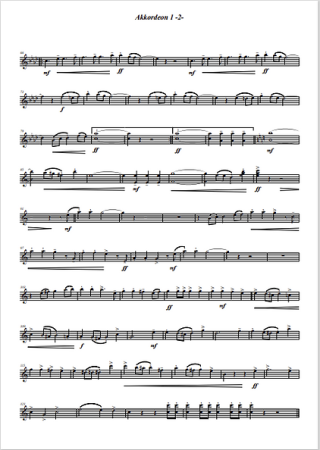 Jubileu, Anacleto de Medeiros, Gottfried Hummel, Akkordeonorchester, Marsch, Brazilian March, mittelschwer, Akkordeon Noten
