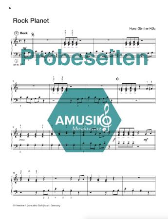 Freetime 1, Hans-Günther Kölz, Spielheft für Akkordeon-Solo mit Melodiebass (MIII), C-Griff, Umsteiger, leicht-mittelschwer, linke Hand, Fingersätze, QR-Codes, Videos mit Matthias Matzke, Soloband, Akkordeon Noten
