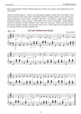 Anton & Pia - Im Spielzeugland, Musikheft für Kinder, Musiknoten für Kinder, Akkordeon-Solo, Spielheft, leicht, Akkordeonspielheft, Kinder musizieren, Akkordeonnoten für Kinder, Akkordeonschüler, Musikschüler