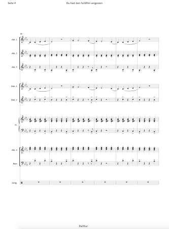 Du hast den Farbfilm vergessen, Michael Heumann, Kurt Demmler, Stefan Bauer, Akkordeon-Orchester, Nina Hagen, Automobil, Megahit, Schlager, leicht-mittelschwer, Akkordeon Noten