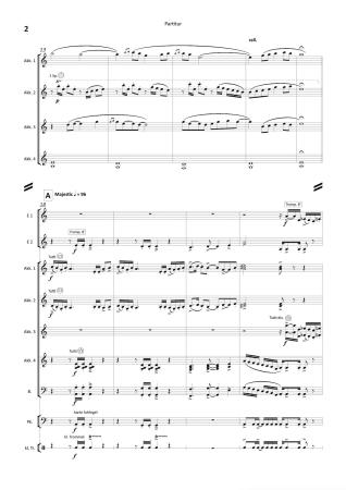 The Legend Of King Arthur, Ian Watson, Akkordeon-Orchester, Suite in 4 Sätzen, König Artus, Artus-Legende, London Accordion Orchestra, mittelschwer-schwer, Wertungsstück, Wettbewerbsliteratur, Orchesternoten, Musiknoten, Akkordeon Noten, Probeseite