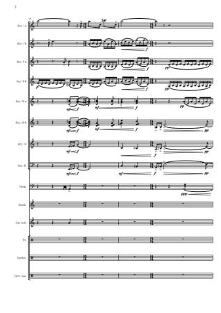 Long Way, Bastien Grivet, Akkordeon-Orchester, World Music Festival Innsbruck, WMF, Oberstufe, schwer, Wertungsstück, Wettbewerbsliteratur, Orchesternoten, Musiknoten, Originalkomposition, Originalmusik, Akkordeon Noten, Notenbeispiel