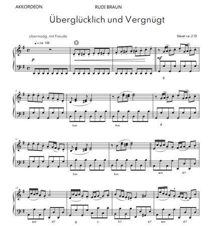 , Konzertstück, Wettbewerbsstück, Wettbewerbsliteratur, Notenbeispiel