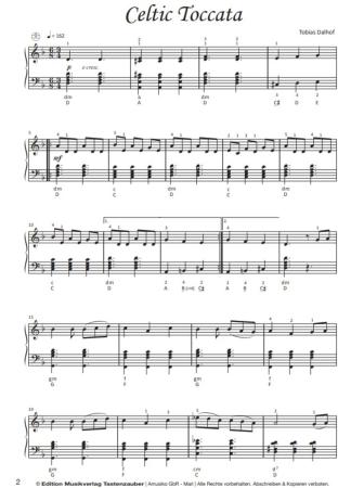 Accordion Fantasy 1, Tobias Dalhof, Akkordeon-Solo, Standardbass MII, Spielheft, Soloband, Vorspiel, Konzert, Wettbewerb, Akkordeonunterricht, leicht-mittelschwer, Akkordeon Noten, Probeseiten