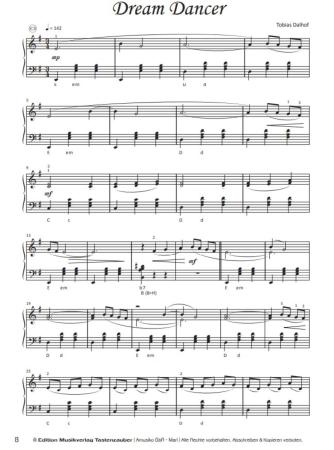 Accordion Fantasy 1, Tobias Dalhof, Akkordeon-Solo, Standardbass MII, Spielheft, Soloband, Vorspiel, Konzert, Wettbewerb, Akkordeonunterricht, leicht-mittelschwer, Akkordeon Noten, Einblick in die Noten