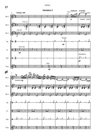 Büchner Variations, Ian Watson, Akkordeon-Orchester, Auftragskomposition, World Music Festival Innsbruck, WMF, Oberstufe, mittel-schwer, Wertungsstück, Wettbewerbsliteratur, Orchesternoten, Musiknoten, AOriginalkomposition, Originalmusik, Akkordeon Noten,