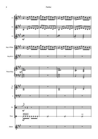 Celtic Fire, Hans-Günther Kölz, Akkordeon-Orchester, Irish Folk, mittelschwer-schwer, Originalkomposition, Originalmusik, Irland, Akkordeon Noten, Notenbeispiel