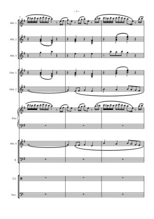 Preview: Angry Birds (Main Theme), Ari Pulkkinen, Jonathan Kruspel, Akkordeon-Orchester, Soundtrack, Titelmelodie, witzig, Zugabennummer, mittelschwer, Akkordeon Noten, Ansichtsseite
