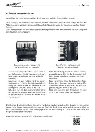 Akkordeon Quickstart, Matthias Matzke, Akkordeon spielen lernen, einfach, Akkordeon-Solo, Akkordeon-Noten, Innovative Bass Notation, Standardbass MII, Anfänger, autodidaktisch, Beispielseite