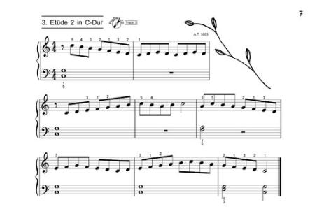 Preview: Kleine Musiker ganz groß Band 3, Anastasia Tsarchatzidou, Georg Bühler, Schulwerk für Klavier, leicht, für Kinder ab 4 Jahren, kindgerecht, inkl. Playback-CD, Klavierunterricht, Klavierschüler, Anfänger am Klavier, Klavierschule, Klavier Noten, Probeseite