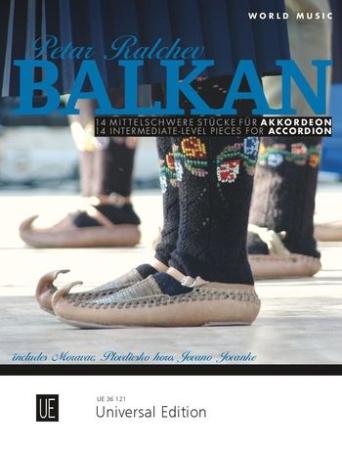 Balkan Accordion, Balkan Akkordeon, Petar Ralchev, Akkordeon-Solo, Standardbass MII, Spielheft, Soloband, Folklore, mittelschwer, Akkordeon Noten, Cover