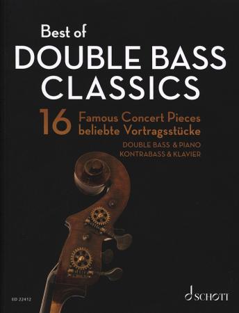 Best of Double Bass Classics, Charlotte Mohrs, Spielheft für Kontrabass und Klavier, Duett, Kammermusik-Duo, Piano plus, mittelschwer-schwer, Kammermusik Noten, Kammermusik-Spielheft, Originalwerke, Bearbeitungen, Cover