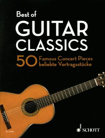Best of Guitar Classics, Martin Hegel, Spielheft für Gitarre, 50 Vortragsstücke, Konzertstücke, Soloband, mittelschwer-schwer, Gitarren Noten, Wettbewerbsstücke, Wettbewerbsliteratur, Cover