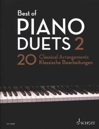 Best of Piano Duets 2, Hans-Günter Heumann, Klavier-Duo, Piano-Duo, Duett, Spielheft, Duoband, 4-händig, 20 Klassiker, mittelschwer, Klavier Noten, Cover