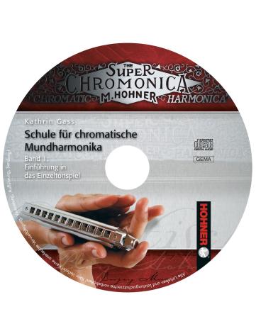 CD zur Schule für chromatische Mundharmonika Band 1