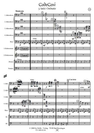 CodeCosi, Werner Heetfeld, Akkordeon-Orchester, Fantasie in vier Sätzen, viersätzige Komposition, mit rechts und links, Wertungsstück, Wettbewerbsstück, Wettbewerbsliteratur, schwer, Oberstufe, Akkordeon Noten, Originalkomposition, Originalmusik, Einblick