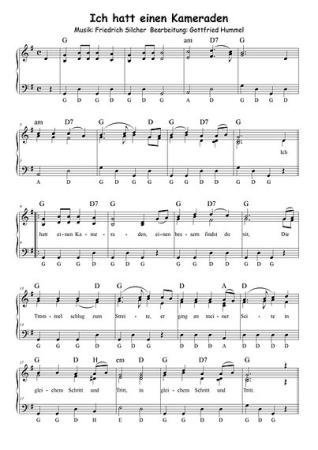 Come on - Sing einen Song! - Friedrich Silcher 2.0, Gottfried Hummel, Klavier-Solo, Piano-Solo, Keyboard-Solo, Akkordeon-Solo, Melodiestimmen in C hoch & tief, Bb, Es und C (Bass-Schlüssel), Spielheft, Soloband, 12 bekannte Stücke, leicht, Klavier Noten,