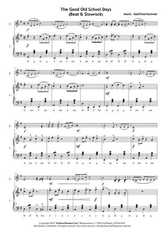 Coole Songs & Crazy Styles, Gottfried Hummel, Akkordeon-Solo, Standardbass MII, Spielheft, Soloband, 2. Stimme ad lib., leicht-mittelschwer, Akkordeon Noten, Originalmusik, Probeseite