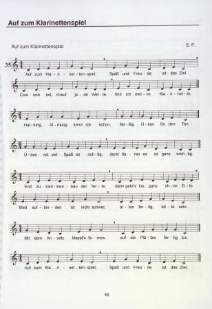 Die D1-Schule für Klarinette, Siegfried Pfeifer, Schulwerk für Klarinette, Klarinettenschule, Lehrwerk, tiefes Register, mittleres Register, Klarinette spielen lernen, Anfänger, Grundlagen, sehr leicht, Klarinetten Noten, Klarinettenunterricht, Beispielse