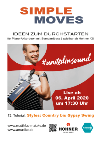 Simple Moves 13 - Styles: Country bis Gypsy Swing