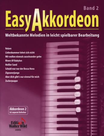 Easy Akkordeon Band 2 | 9 weltbekannte Melodien