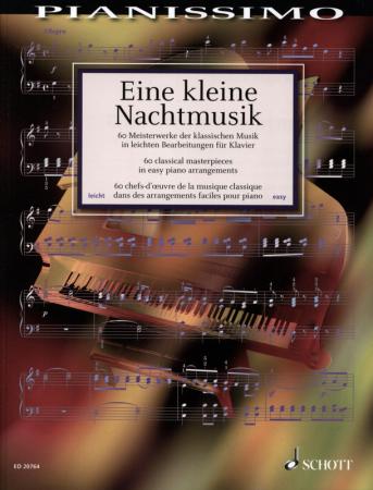 Eine kleine Nachtmusik, Hans-Günter Heumann, Klavier-Solo, Piano-Solo, Spielheft, Soloband, 60 Klavierstücke, leicht-mittelschwer, Klavier Noten, 60 Meisterwerke der klassischen Musik, Cover