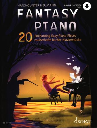Fantasy Piano, Hans-Günter Heumann, Klavier-Solo, Piano-Solo, Spielheft, Soloband, 20 zauberhafte leichte Klavierstücke, leicht, Klavier Noten, Originalkompositionen, Cover