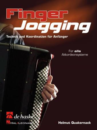 Finger Jogging, Helmut Quakernack, Akkordeon Solo, Etüden für flinke Finger, Fingertraining, Training, leicht-mittelschwer, Akkordeon Noten