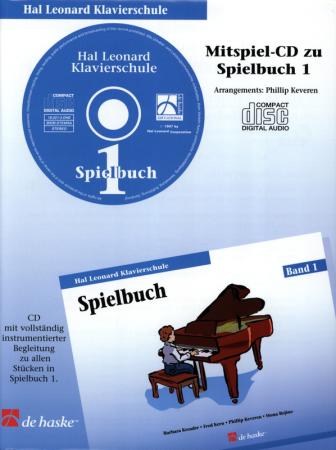 Hal Leonard Klavierschule - Mitspiel-CD zum Spielbuch 1, Barbara Kreader, Fred Kern, Philip Keveren, Mona Rejino, Piano, Klavier, Mitspiel-CD, Begleit-CD, Einstieg ins Klavierspiel, sehr leicht, Klavier spielen lernen