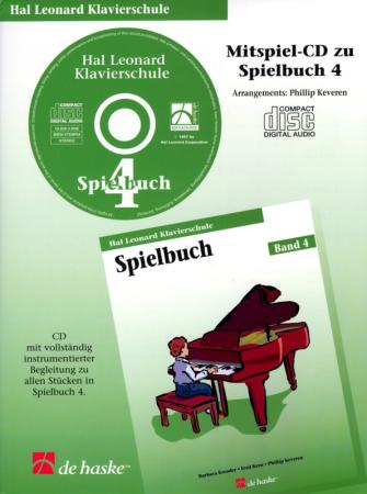 Hal Leonard Klavierschule - Mitspiel-CD zum Spielbuch 4, Barbara Kreader, Fred Kern, Philip Keveren, Mona Rejino, Piano, Klavier, Mitspiel-CD, Begleit-CD, Einstieg ins Klavierspiel, sehr leicht, Klavier spielen lernen