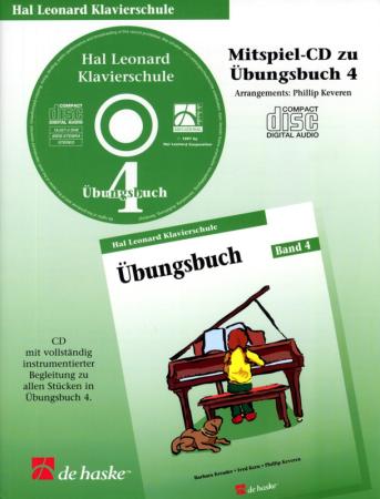Hal Leonard Klavierschule - Mitspiel-CD zum Übungsbuch 4, Barbara Kreader, Fred Kern, Philip Keveren, Mona Rejino, Piano, Klavier, Mitspiel-CD, Begleit-CD, Einstieg ins Klavierspiel, sehr leicht, Klavier spielen lernen