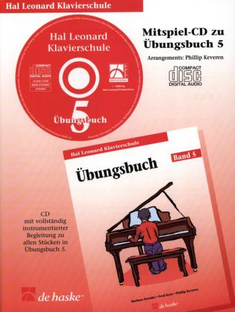 Hal Leonard Klavierschule - Mitspiel-CD zum Übungsbuch 5, Barbara Kreader, Fred Kern, Philip Keveren, Mona Rejino, Piano, Klavier, Mitspiel-CD, Begleit-CD, Einstieg ins Klavierspiel, sehr leicht, Klavier spielen lernen