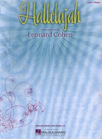Hallelujah, Leonard Cohen, Einzelausgabe, Klavier, Easy Piano, Megahit, Welthit, leicht, Klavier Noten