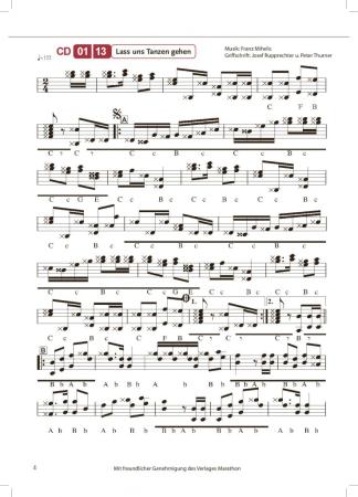 He Loui, spiel uns eins!, Loui Herinx, Peter Thurner, Josef Rupprechter, Steirische Harmonika, Griffschrift, Spielheft, Soloband, Harmonika-Virtuose, Lieblingsstücke, peppiger Oberkrainer-Style, Franc Mihelic, mittelschwer-schwer, für versierte Spieler, ​