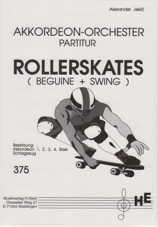 Rollerskates, Alexander Jekic, Akkordeon-Orchester, Beguine, Swing, Originalkomposition, Originalmusik, leicht+ Akkordeon Noten,