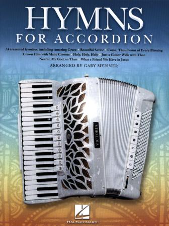 Hymns for Accordion, Gary Meisner, Akkordeon-Solo, Standardbass MII, Gospels, Spirituals, geistliche Lieder, Spielheft, Soloband, mittelschwer, Akkordeon Noten