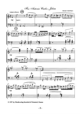 Perché domani?, Michael Außerbauer, Solo, Akkordeon, Akkordeon-Solo, Musiknoten für Akkordeon, Melodiebass MIII, mittelschwer-schwer, Originalkomposition