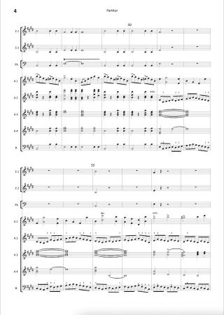 Jubel-Ouvertüre, Carl Maria von Weber, Stefan Hippe, Akkordeon-​Orchester, Hymne, pompös, schwer, Oberstufe-Höchststufe, Akkordeon Noten, Notenbeispiel