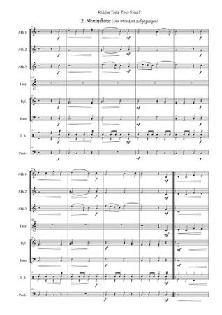 Kiddies Tasta-Tour, Gottfried Hummel, Akkordeon-Orchester, Suite in 3 Sätzen, Easystimme, Kiddystimme, leicht, Akkordeon Noten, Notenbeispiel