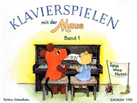 Klavierspielen mit der Maus 1, Bettina Schwedhelm, Schulwerk für Klavier, sehr leicht, für Kinder ab 5 Jahren, ohne Noten, Klavierunterricht, Klavierschüler, Anfänger am Klavier, Klavierschule, Klavier Noten